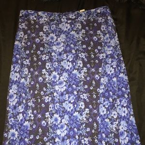A pretty floral skirt